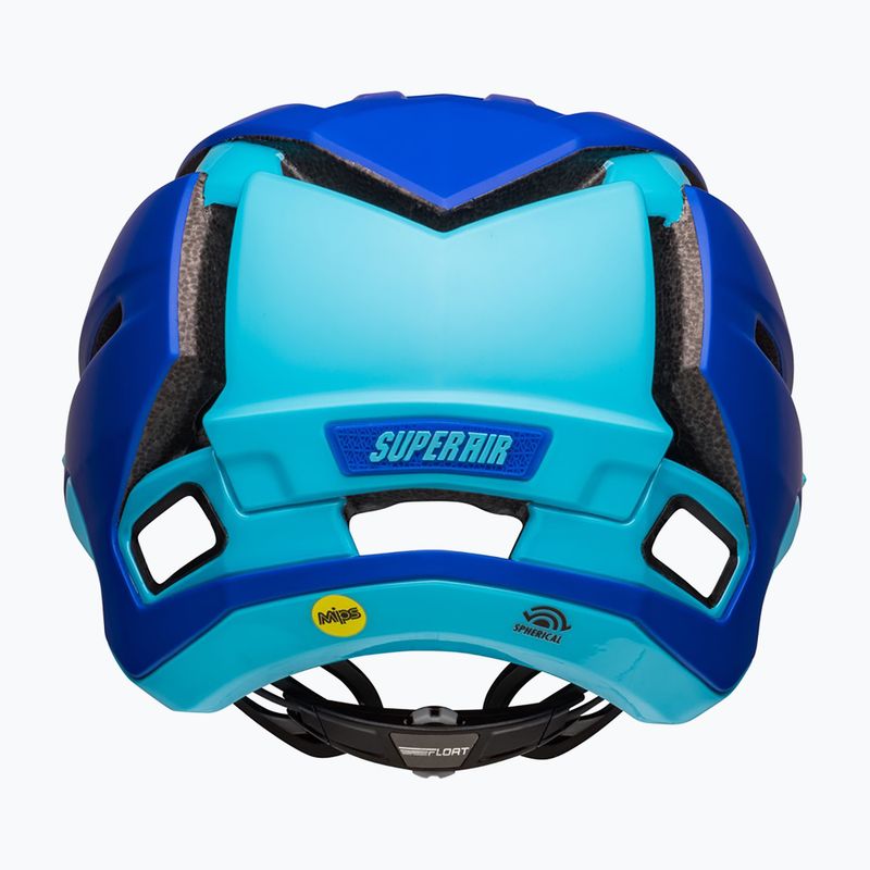 Bell Super Air MIPS Spherical matt glänzend blau Fahrradhelm 3