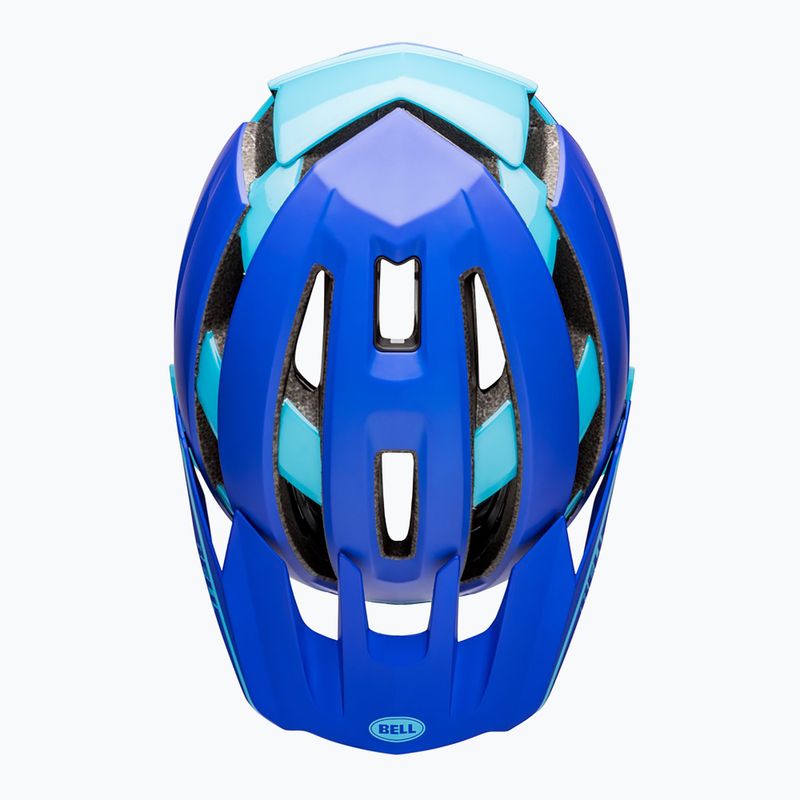 Bell Super Air MIPS Spherical matt glänzend blau Fahrradhelm 4