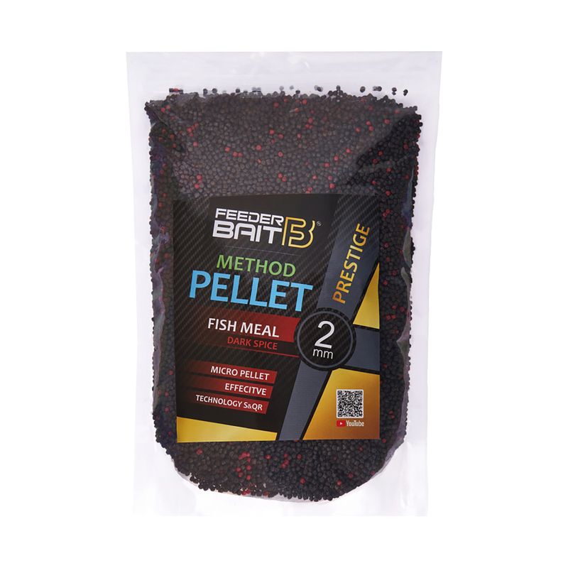 Pellets für Futterköder Prestige Fischmehl Dark Spice 2 mm 800 g FB11-16