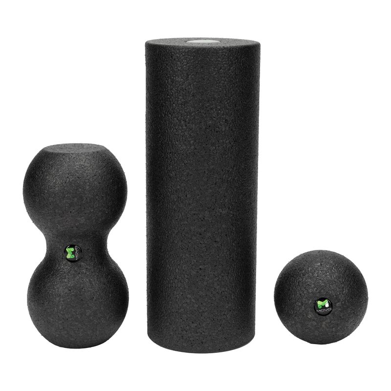MOVO Optimum Massage-Set schwarz RSO 3.0