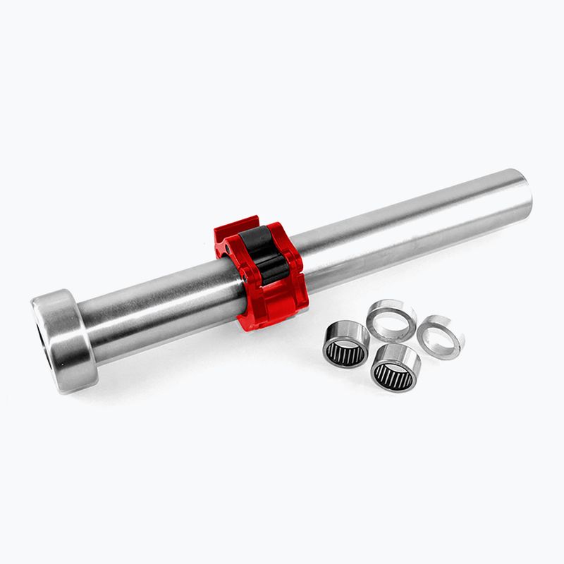 Gerade Olympiastange HMS GO450 + Hantelverschlüsse Lock Jaw ZG1000R 3