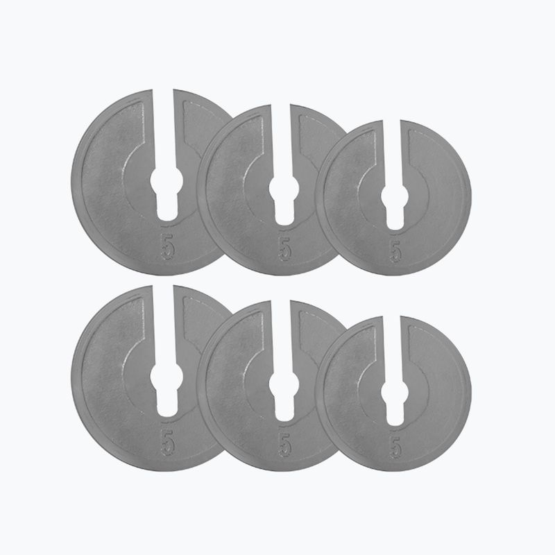 Verstellbarer Kettlebell HMS KR40 grau/schwarz 7