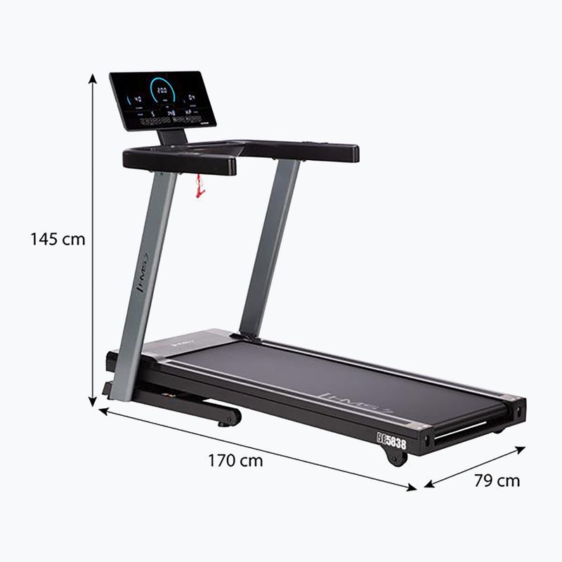 Elektrisches Laufband HMS BE5838 black 8