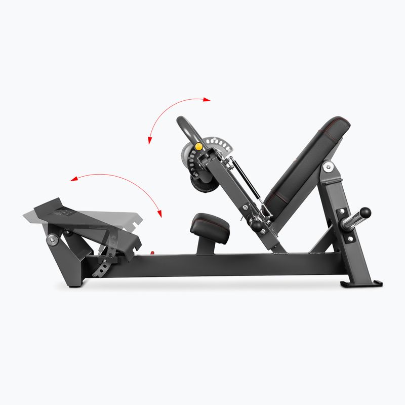 HMS Commercial MHT01 Hip Thrust Bank schwarz 4