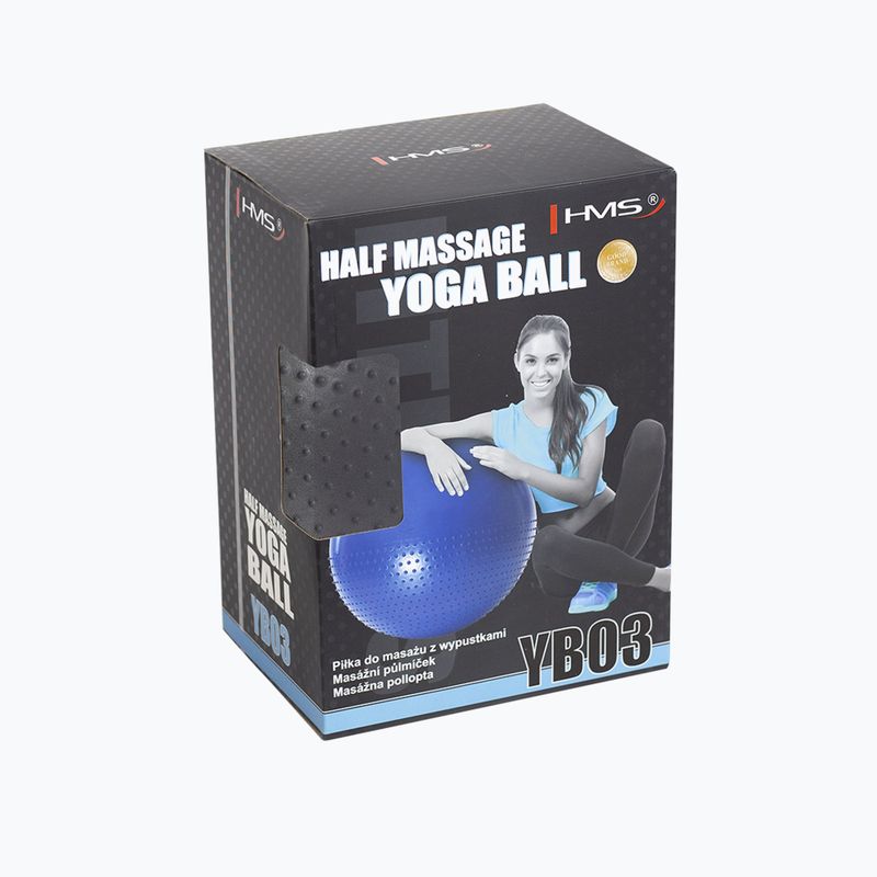 HMS Yb03 schwarz Massage Gymnastikball 17-42-134 5