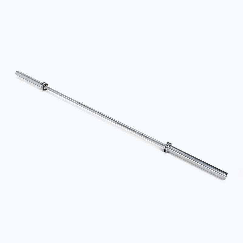 HMS GO901 Premium Silber gerade olympische Langhantel 17-60-008