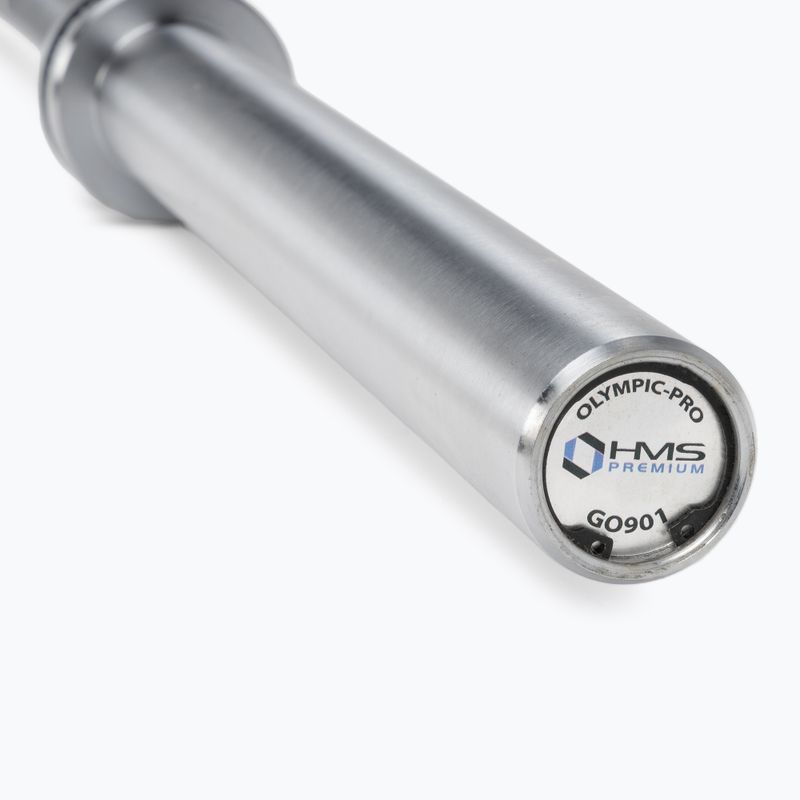 HMS GO901 Premium Silber gerade olympische Langhantel 17-60-008 3