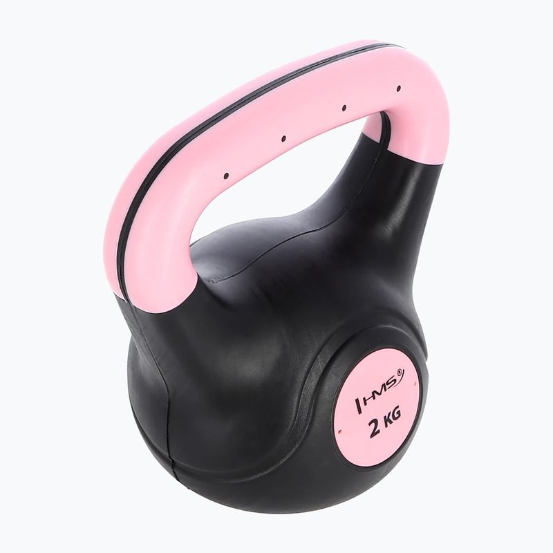 Kettlebell HMS KPC02 2 kg black/pink 2