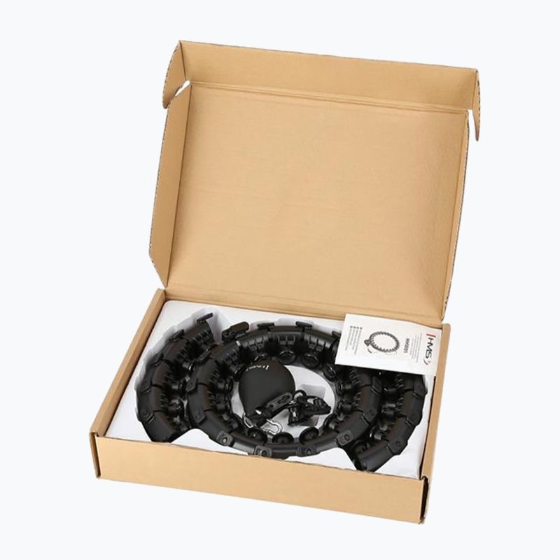 Hulahop mit Tabs und Gewichten HMS HHW12 schwarz 17-44-526 5