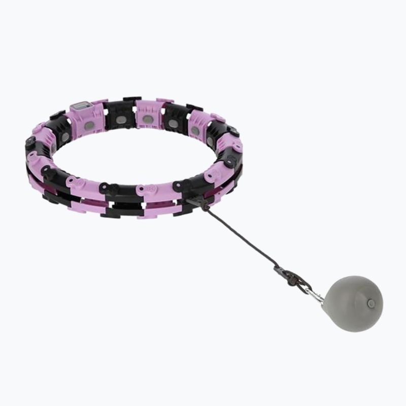 Hulahop mit Gewicht und Zähler HMS FH03 lila und schwarz 30-6-098 2