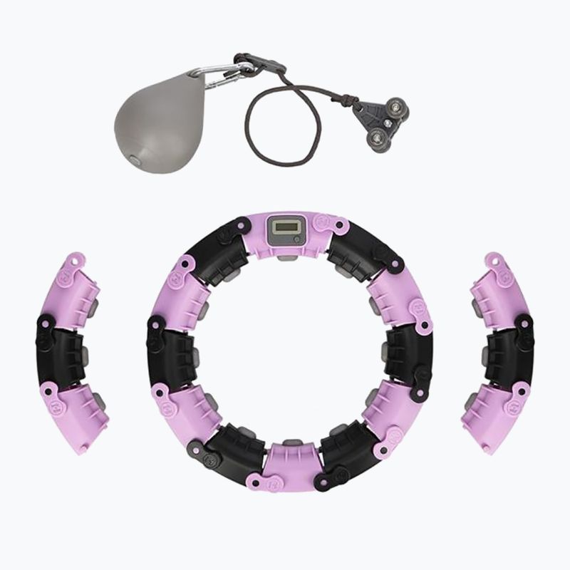 Hulahop mit Gewicht und Zähler HMS FH03 lila und schwarz 30-6-098 3