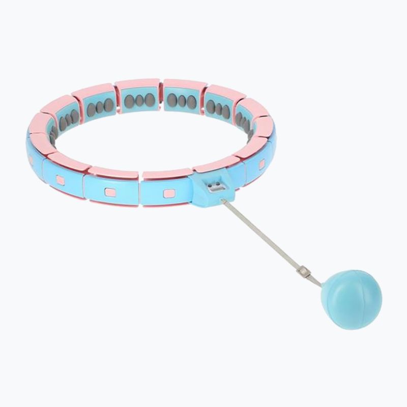 Hulahop mit Gewicht und Zähler HMS FH06 rosa-blau 30-6-106 2