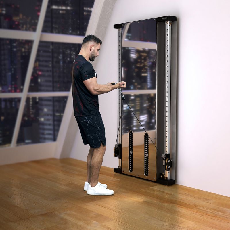 Wandmontierte Trainingsstation HMS BS302 Commercial silver 15