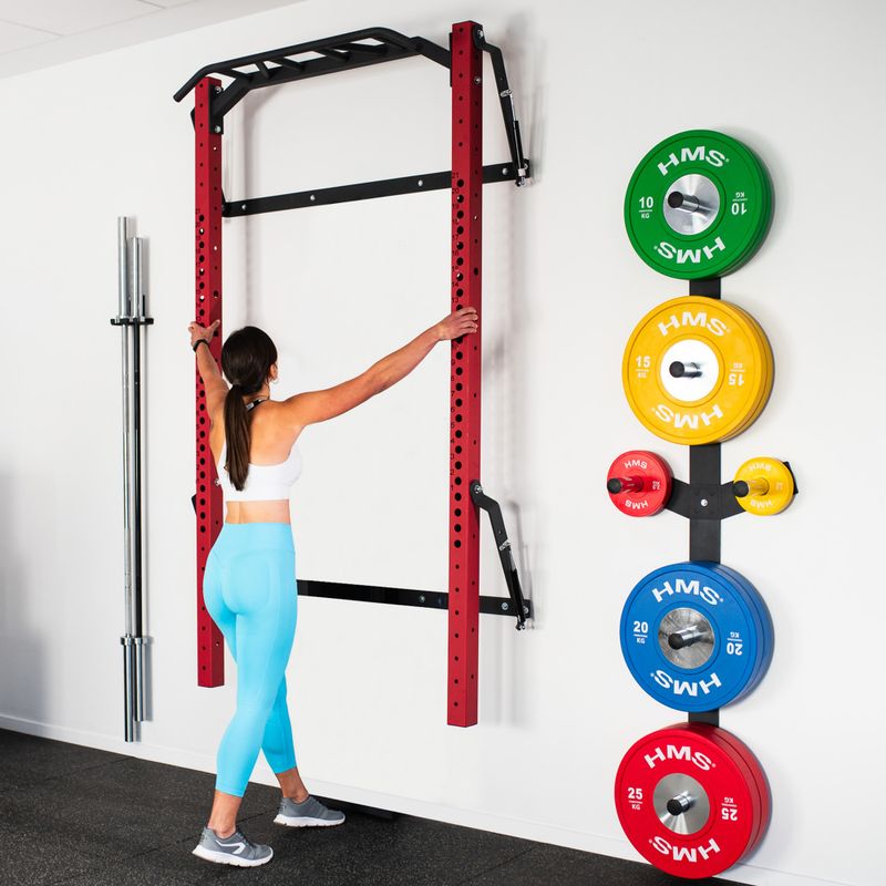 Klappbares Trainingsrack HMS KLT23 red/black 11