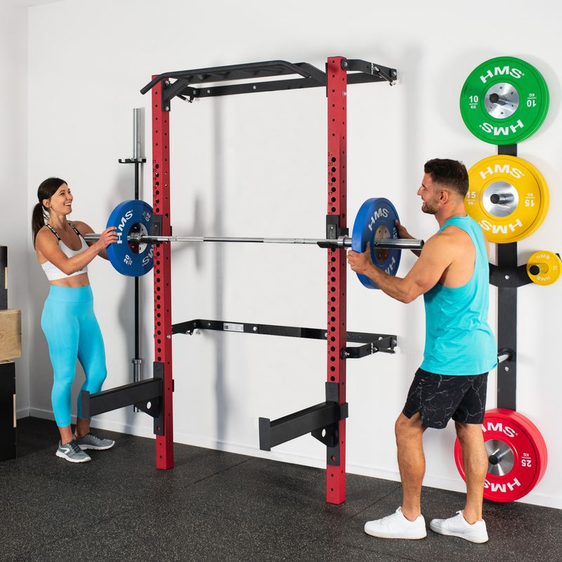 Klappbares Trainingsrack HMS KLT23 red/black 14