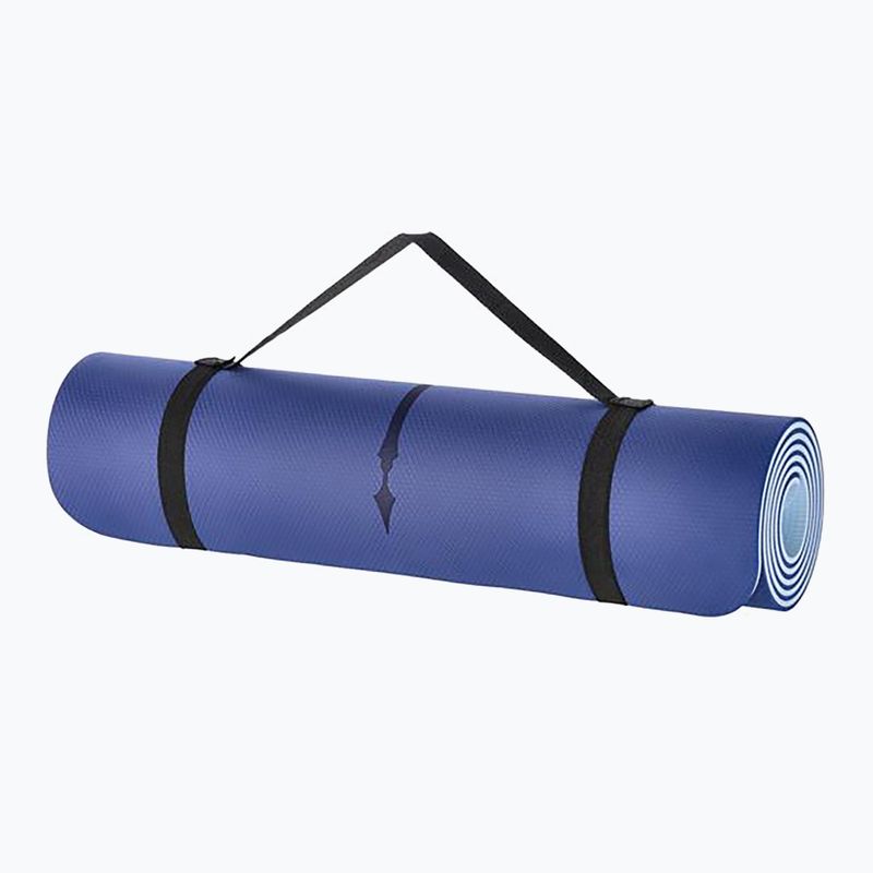 Yogamatte HMS YM10 8 mm dunkelblau 2