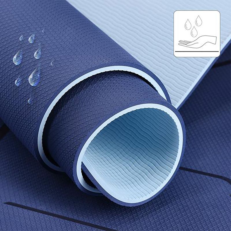Yogamatte HMS YM10 8 mm dunkelblau 5
