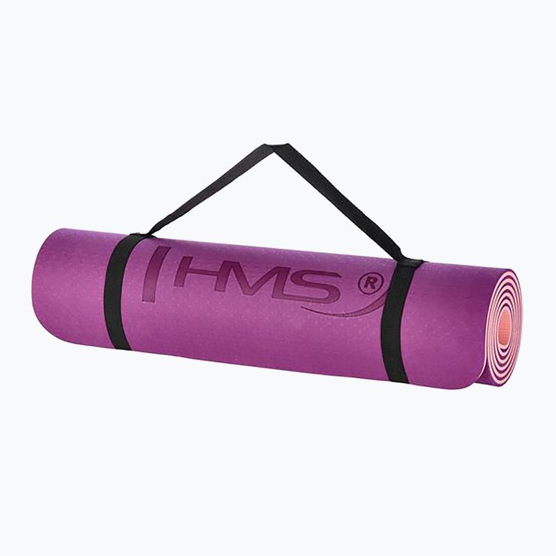 Yogamatte HMS YM10 8 mm violett 2