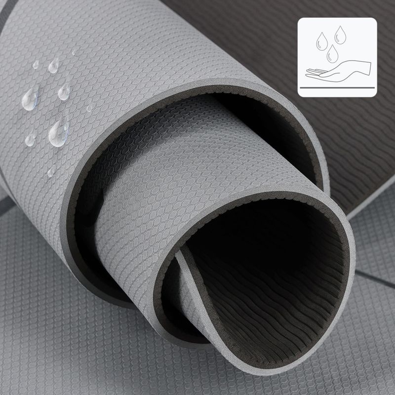 Yogamatte HMS YM10 grau 4