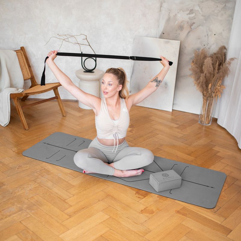 Yogamatte HMS YM10 grau 8
