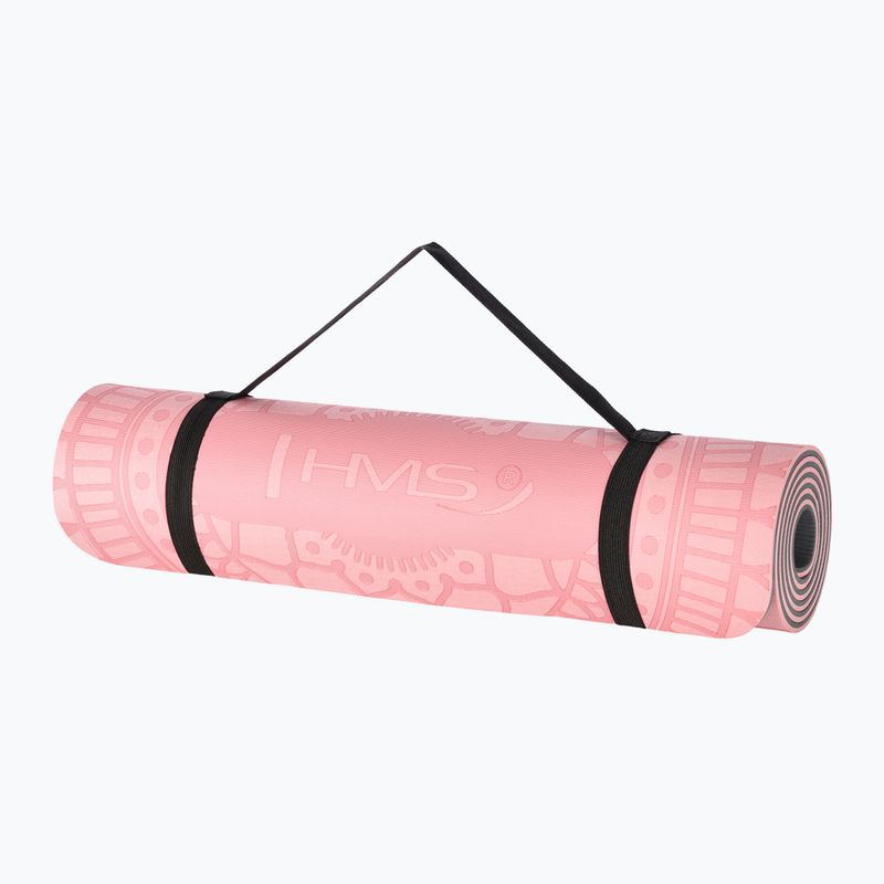 Yogamatte HMS YM10 hellrosa 2