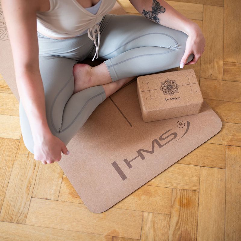 Yoga-Würfel HMS KJ02 Kork 5