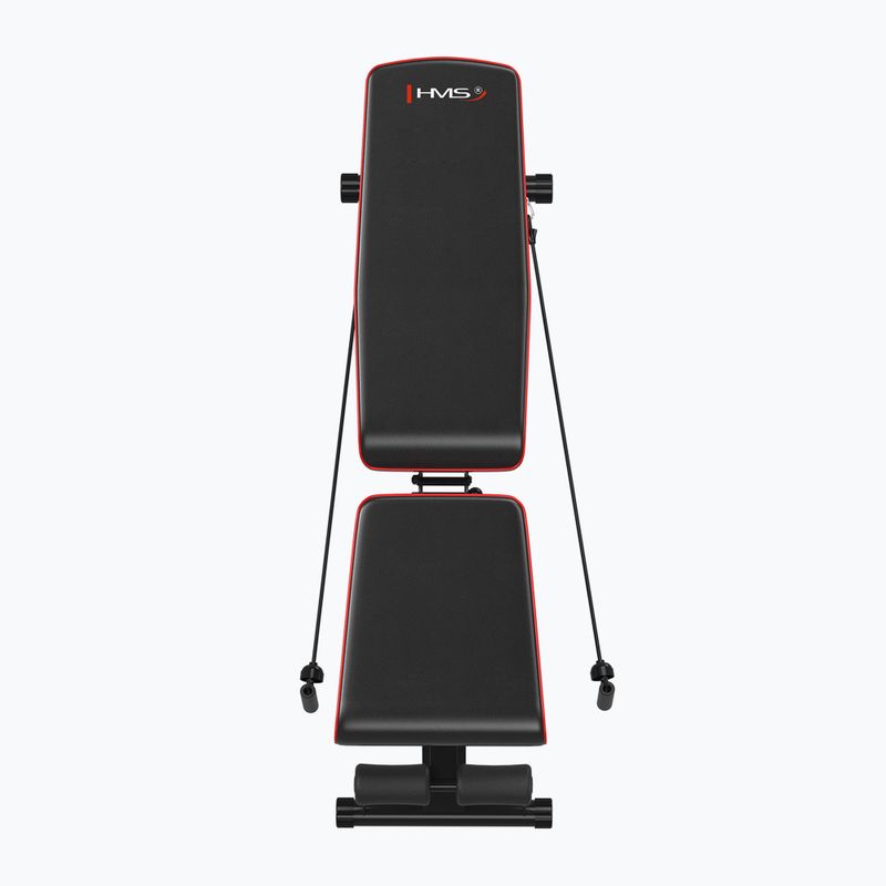 Trainingsbank mit Widerstandskabeln HMS L1217 schwarz 6