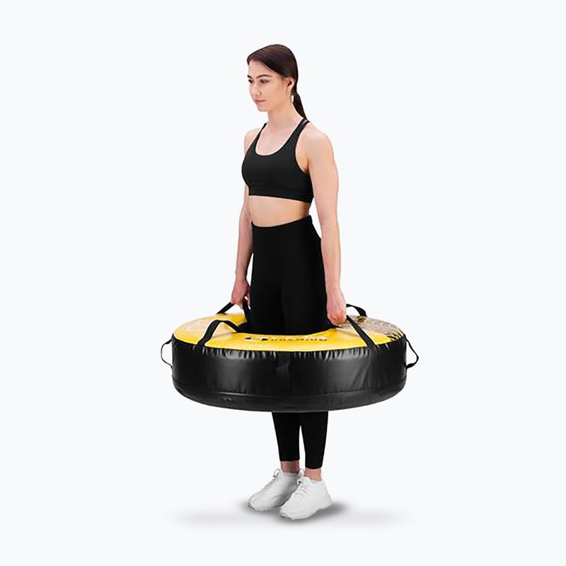 Trainingsreifen HMS PYT01 Premium 40 kg Schwarz/Gelb 7