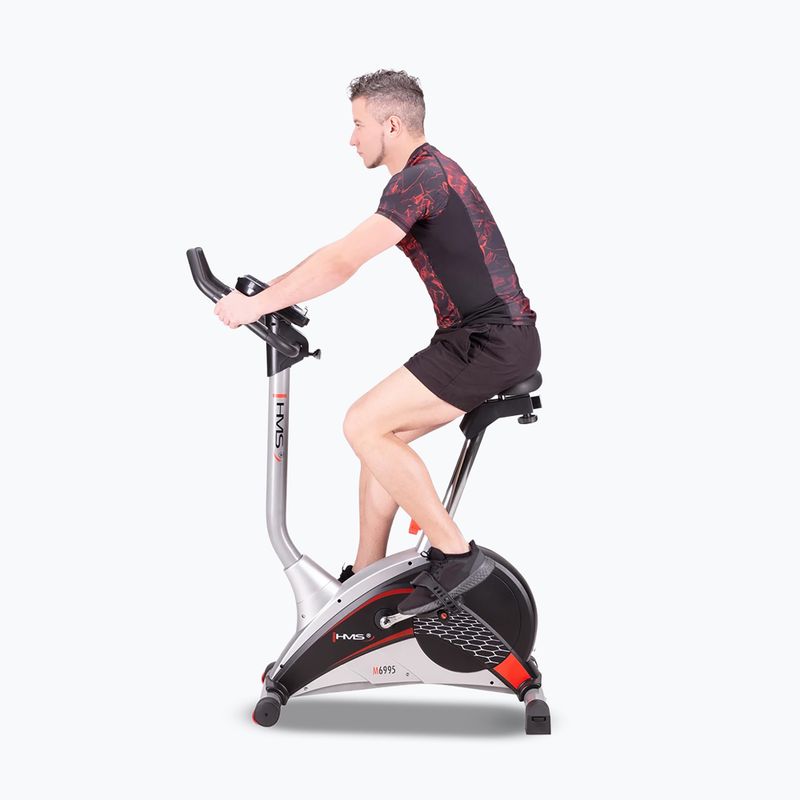 Heimtrainer HMS M6995 grau-schwarz 17-1-41 7