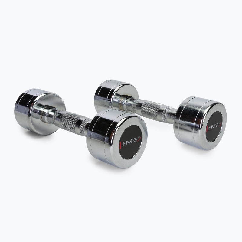 HMS CHD03 Kurzhanteln 2 Stk. 3 kg Silber 17-66-182