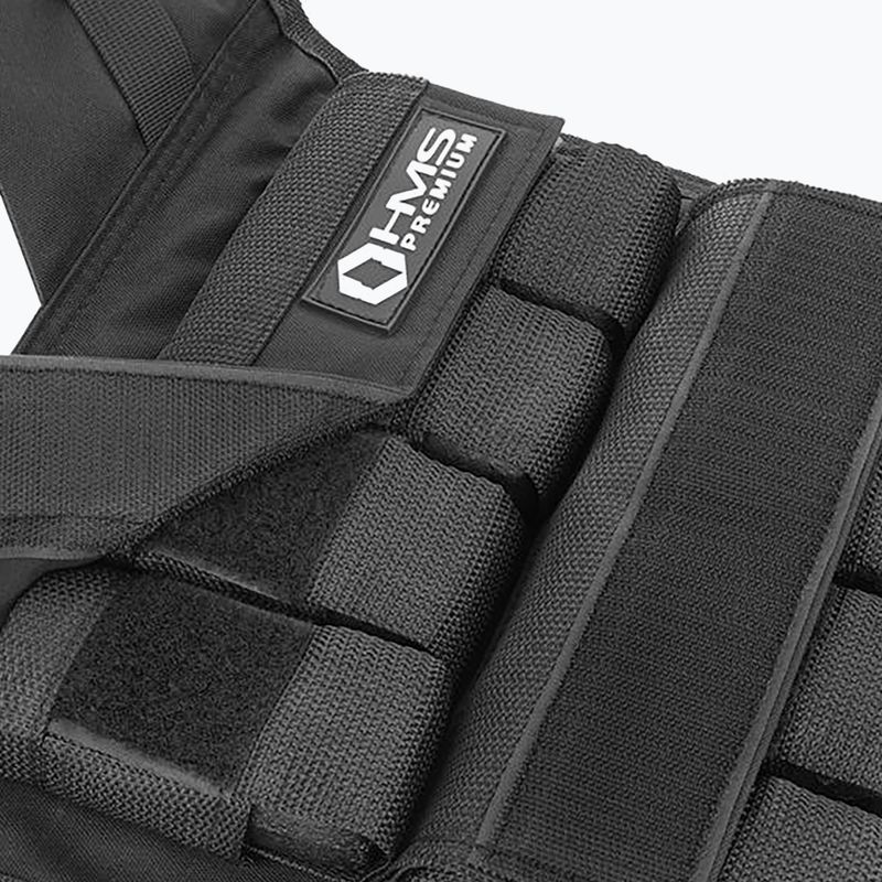 Trainingsweste mit Gewicht HMS KTO16 16 kg schwarz 6