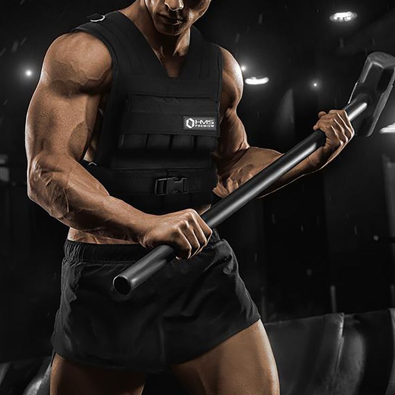 Trainingsweste mit Gewicht HMS KTO16 16 kg schwarz 8