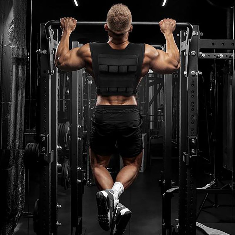 Trainingsweste mit Gewicht HMS KTO16 16 kg schwarz 9