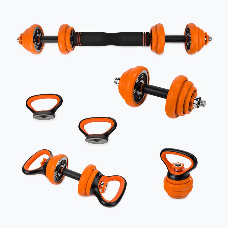 HMS SGZ220 Premium 6in1 Gewichtssatz orange 17-57-066