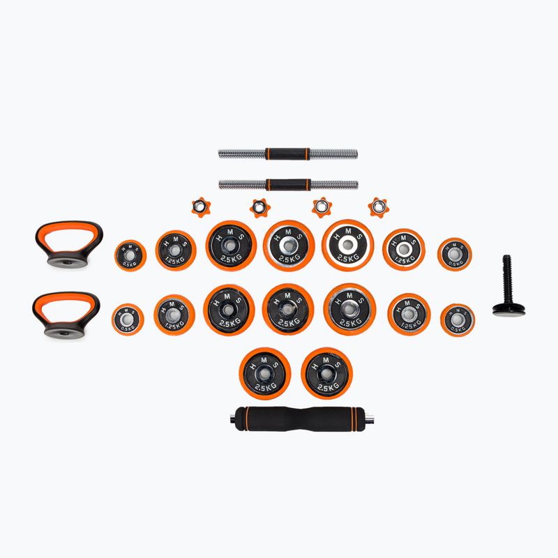 HMS Gewichtssatz SGZ230 Premium 6in1 orange 17-57-067 10