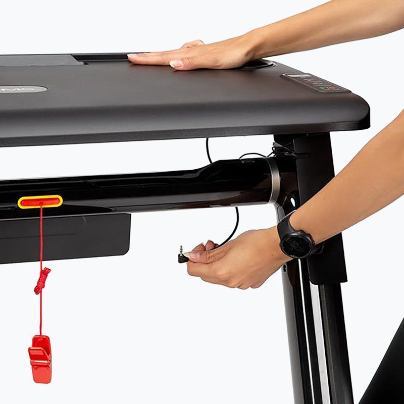 Elektrisches Laufband mit Tisch HMS LOOP12 Multi Grau 13