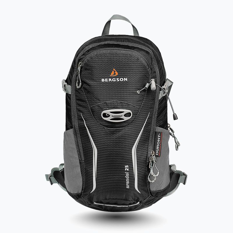 BERGSON Arendal Rucksack 25 l schwarz/grau