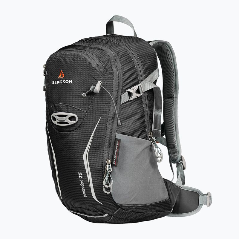 BERGSON Arendal Rucksack 25 l schwarz/grau 2