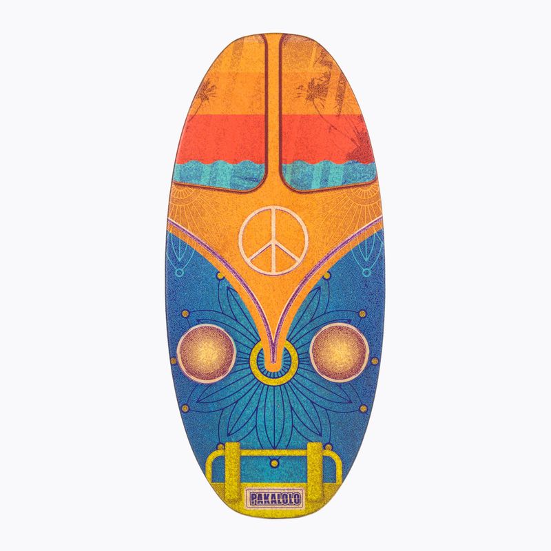 Skimboard PAKALOLO Vanlife Blau S/M orange-blau PK-17377 2