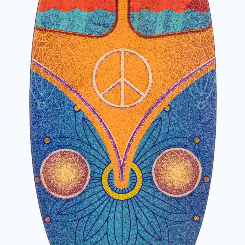 Skimboard PAKALOLO Vanlife Blau S/M orange-blau PK-17377 4
