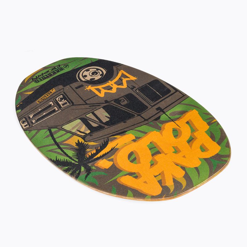 PAKALOLO Crown Green S/M grau-grünes Skimboard PK-17384