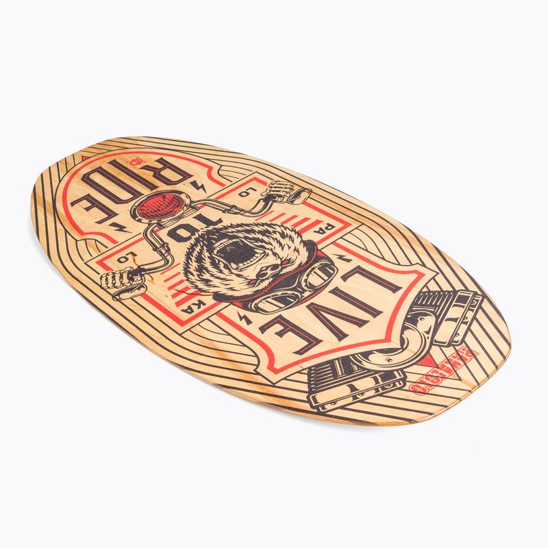 Skimboard PAKALOLO Ride L/XL schwarz und beige PK-17827