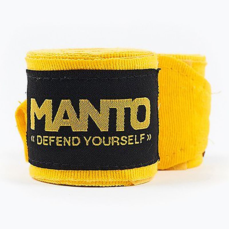 MANTO Defend V2 Boxbandagen 400 cm gelb 2