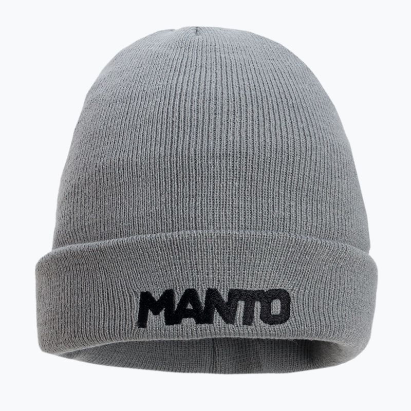 MANTO Logotype 21 Mütze grau MNC465_MEL_9UN 2