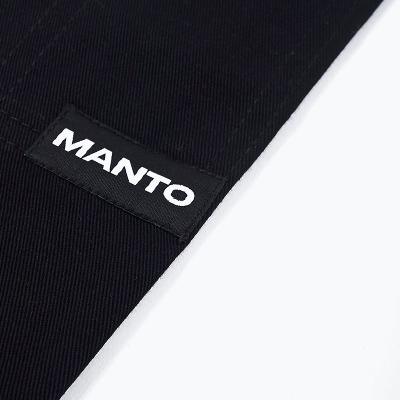 GI für Herren brasilianisches Jiu-Jitsu MANTO Heaven schwarz MNG976_BLK 6