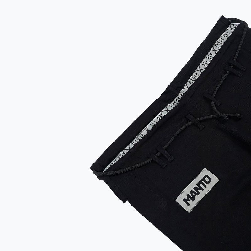 GI für Brazilian Jiu-Jitsu Herren MANTO X4 schwarz MNG978_BLK_A1 8