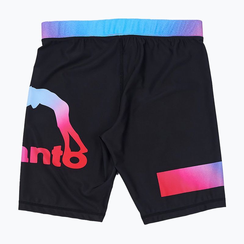 Herren-Lycra-Shorts MANTO Miami schwarz MNS532_BLK_2S 3