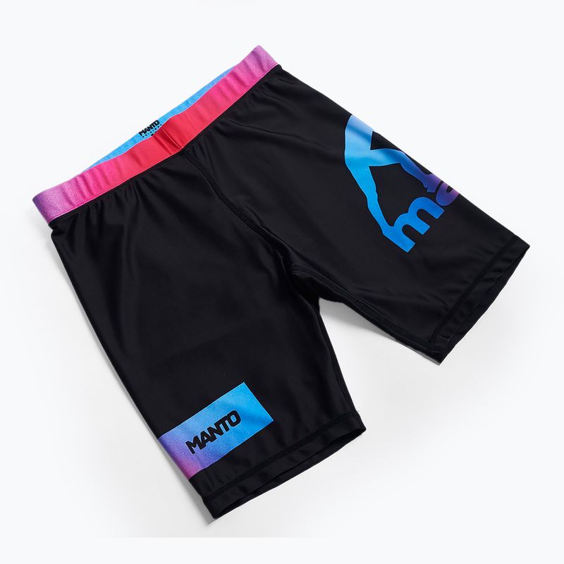 Herren-Lycra-Shorts MANTO Miami schwarz MNS532_BLK_2S 4