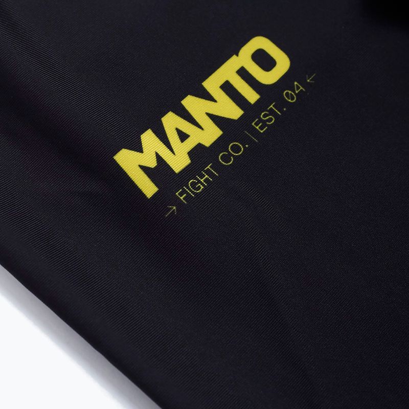 MANTO Alpha schwarze Trainingsleggings für Männer 5