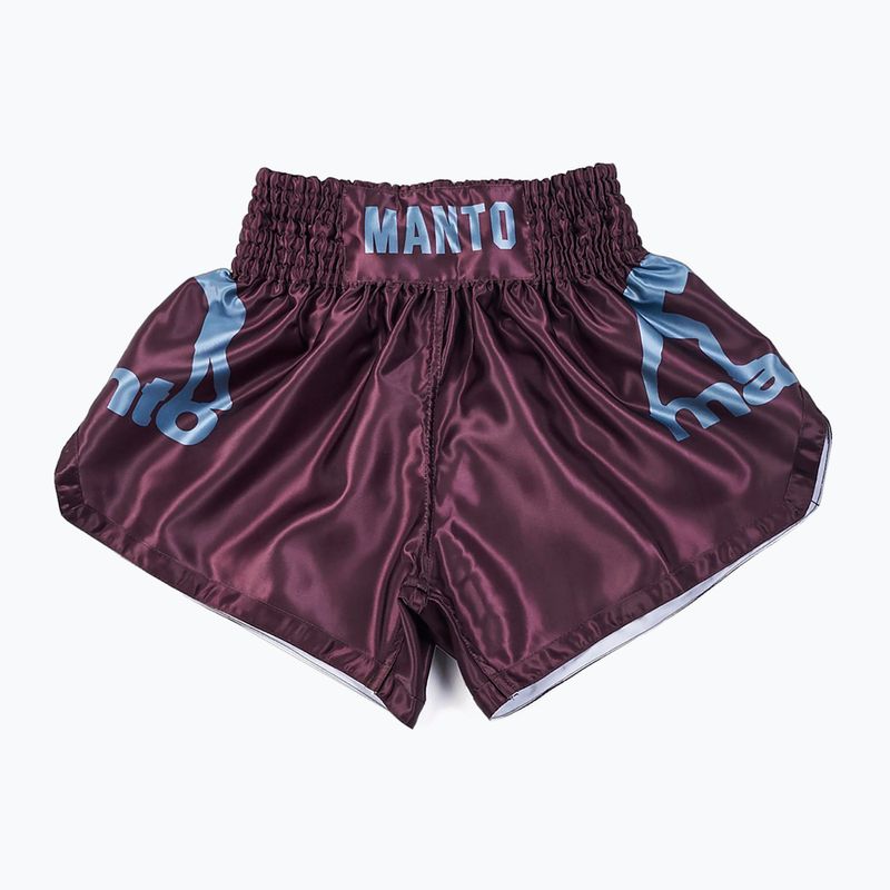 MANTO Muay Thai Shorts Dual braun